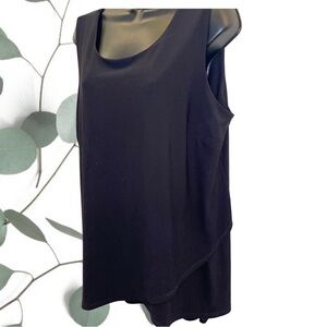 Worthington Black Sleeveless Top